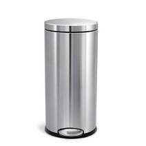 [포커시스][Simplehuman]심플휴먼 라운드 스탭휴지통_30L SPH-CW1810, 단일속성, 없음