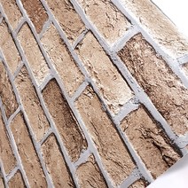 데코미 포인트 시트지 일반시트지, STONE-101(샤론스톤파벽돌)