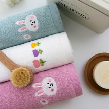 토토뱀부 출산선물 대나무 아기 세면타월 1매, 아이보리1매