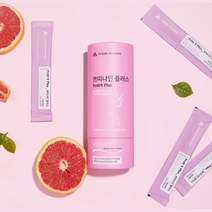 [늘봄] 쁘띠나인 저분자콜라겐 젤리 4500mg 자몽맛 14포 x 2통, 840g, 3박스