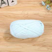 뜨개실 쟈이언트얀 형광뜨개실코튼 니트 천으로 양모 t-셔츠 원사 DIY 소프트 직조 카펫 담요 가방 39 색, 38 Water blue