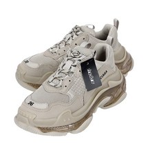 [발렌시아가] (544351 W2GA1 9002) 여성 트리플S 스니커즈