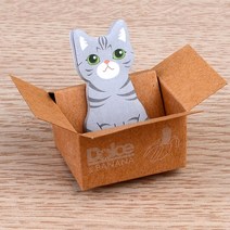 고양이 메모지 포스트잇 홍보물 판촉물 개업기념품 몬마켓