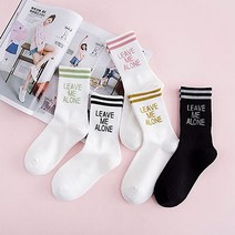 리브미어론 반짝이 펄 2선 중목 패션 양말 5color 글리터 여학생 사계절 스티릿 포인트