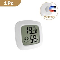 측정 미니 LCD 디지털 습도계 1/2 개 실내 온도 습도 측정기 룸 센서 게이지 기상 관측소, [01] 1 Pc Type A