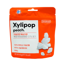 동국제약 자일리팝 복숭아향, 40g, 1개