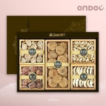 명절 후 배송표고버섯 선물세트 종합1호 (흑화고백화고동고표고칩절편) -인증