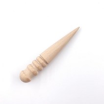 가죽공예용 원뿔 우드 슬리커 마감용 토코놀작업