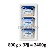 압타밀 프로푸트라 어드밴스 HMO 분유 3단계, 2400g, 3개