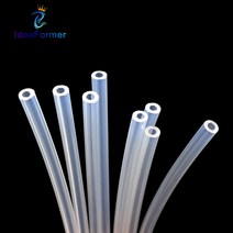 3d프린터 1/5/10/50m 2x4mm 투명 PFA PTFE 튜브 파이프 1.75mm 필라멘트 3D 프린터 인쇄 헤드 RepRap Rostock Bowden 압출기 액세서리., 02 5m