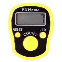 mini finger counter lcd electric digital display with light tally counter 스티치 마커 바느질 뜨개질 직조 부처 기도 축구, 협력사, 검은 색