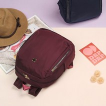 세로형 지퍼포켓 키커보이는 여성용 백팩 여성크백팩 여성백팩