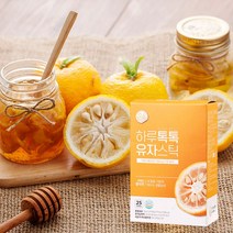 고흥 유자차 원액 스틱 엑기스 15ml 25포