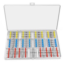 용접와이어 와이어 절연 조인트 커넥터 하이브리드 열 수축 연결 단자 방수 슬리브, 2.160pcs