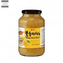 꿀유자차 고흥 꿀 유자청 몸에좋은 건강 겨울 티 1kg, 단품