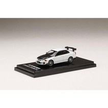 Hobby JAPAN 하비 재팬 HJ641032BW 1/64 미츠비시 랜서 GSR 에볼루션5 CP9A 1998 커스텀 버전 화이트 [다이캐스트 미니카], 단일
