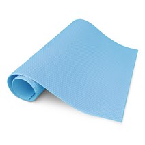 루젠 욕실매트 미끄럼방지매트 꿀벌 프리미엄, 1개, 스토펴형 파랑 중형(120cm x 95cm)