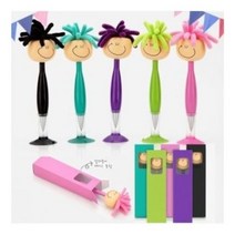 미소로인형볼펜 부착볼펜 캐릭터볼펜 색상랜덤발송G/OPD:GAON0107G +Y7, 가온 그린, 가온 본상품선택