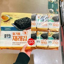 풀무원 들기름 재래김 5g x 20봉, 20개