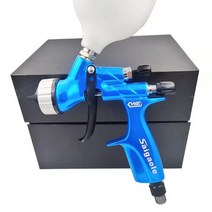 새로운 Saigaole 부티크 환경 보호 스프레이 건 분무 전문 건 노즐 1.3mm 컵 용량 600ml, 06 1.3mm ( US Plug )