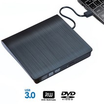 비디오플레이어 CD DVD 디브이디 usb 3.0 슬림 외부 dvd rw cd 작성기