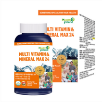 헬스프랜드 캐나다 종합비타민 미네랄 맥스24 1480mg x 180정 6개월분 영양제, 1개