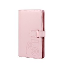후지 필름 SQ1 SQ6 SQ20 SP3 카메라 액세서리용 인스탁스 스퀘어 맞는 80 포켓 레트로 PU 사진 앨범, 08 96Pockets