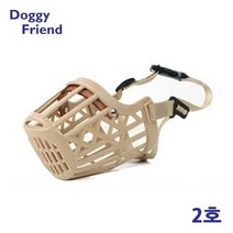 산책 노견입마개 안전 닥스훈트입마개 땀배출 미용 땀방지 짖음방지 2호, 상세페이지 참조