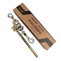 일본 레버블럭 와이어 로프 조임기 클램프 맞대기장비, 2톤 1.2미터 일본식 텐셔너, 상세 페이지 참고