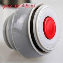 5.2cm 4.5cm 보온병 커버 총알 플라스크 커버 진공 플라스크 뚜껑 보온병 액세서리 머그 콘센트 야외 여행 컵 drinkware, 4.5 그레이 레드