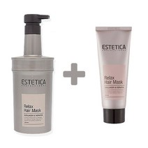 에스테티카 릴렉스 헤어 마스크 트리트먼트/헤어팩 1000ml+100ml, 릴렉스 헤어 마스크1000ml+100ml