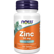 나우푸드 아연 50mg 타블렛, 100개입, 1개, 100정