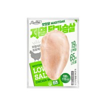 [랭킹닭컴] 맛있닭 저염 닭가슴살 100g(1팩), 1개, 100g