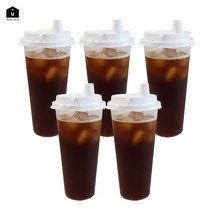 UH홈데코 리유저블 플라스틱 텀블러, 700ml 5P, 혼합색상, 700ml