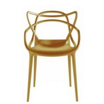 까르텔 Kartell 이탈리아 마스터 의자 겨자색