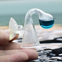 Co2 드롭 검사기 확산 유리 수족관 걸이형 모니터 센서 감지기 표시기 물고기 탱크 수생 심은 테스트