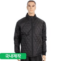 플러스 발열 깔깔이 검정 군용 겨울 점퍼 패딩