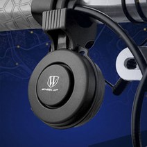 USK 자전거 안전용품 전자벨 USB충전 핸들바장착 킥보드 100데시벨 라이딩, 자전거 120db 전자벨(블랙)