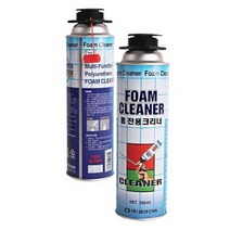 INVEN* 일신케미칼 우레탄 폼 크리너 세척 청소 550ml@1개@ ( 우레탄폼크리너 폼세척제 ) @안전2중포장@