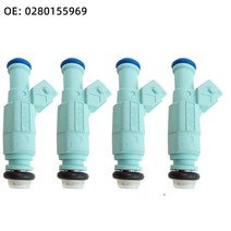 46pcs 연료 인젝터 노즐 OE 0280155969 F87E-E1B BMW E36 316 318i 자동차 악세사리, 02 6 Pieces