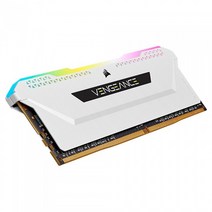 커세어 D4-3600 CL18 VENGEANCE RGB PRO SL 화이트 32GB(16Gx2)