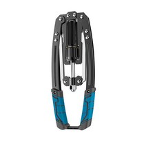 Sweet ni smile 실내 삼두 가슴 전완근 어깨 팔 운동기구 유압 완력기, 푸른 색