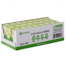 연세 순수 두유 190ml x 24입