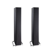 Definitive Technology BP9040 8 서브우퍼 일체형 고출력 바이폴라 타워 스피커 - 페어 블랙
