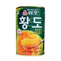 삼포 황도 슬라이스 400g x24캔, 24캔