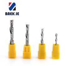2날 6mm 다운컷 역날 초경 엔드밀 2F_샹크1.0~6.0mm (1ea) /폴리머 목재 아크릴 알루미늄용, 역날2FDC/6*32