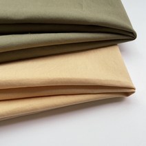 면 30수 도비 스판 - 도비로 짜여진 면 스판 원단 32 colors ( 자켓 외투 원피스 등 활용 ), 7. Y/카키