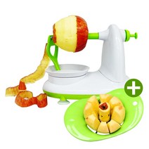감깍는기계 감깎는기계 감박피기 곶감깍는기계 다기능 자동 전기 감자 필러 회전 과일 야채 커터 사과 껍, 09 White Us