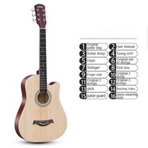 전문 어쿠스틱 기타 목 사용자 정의 문자열 음악 악기 클래식 Cuerdas 드 Guitarra, A 5_38 인치