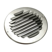 환기 1pc 스테인레스 스틸 루버 환기 그릴 순환 공기 후드 7080100150mm 외부 추출기 벽 배출구, 03 100mm